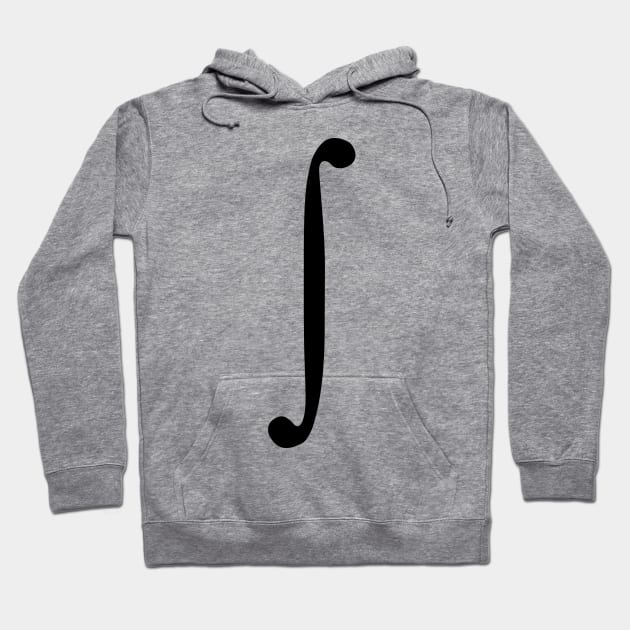 integral symbol Hoodie by samzizou